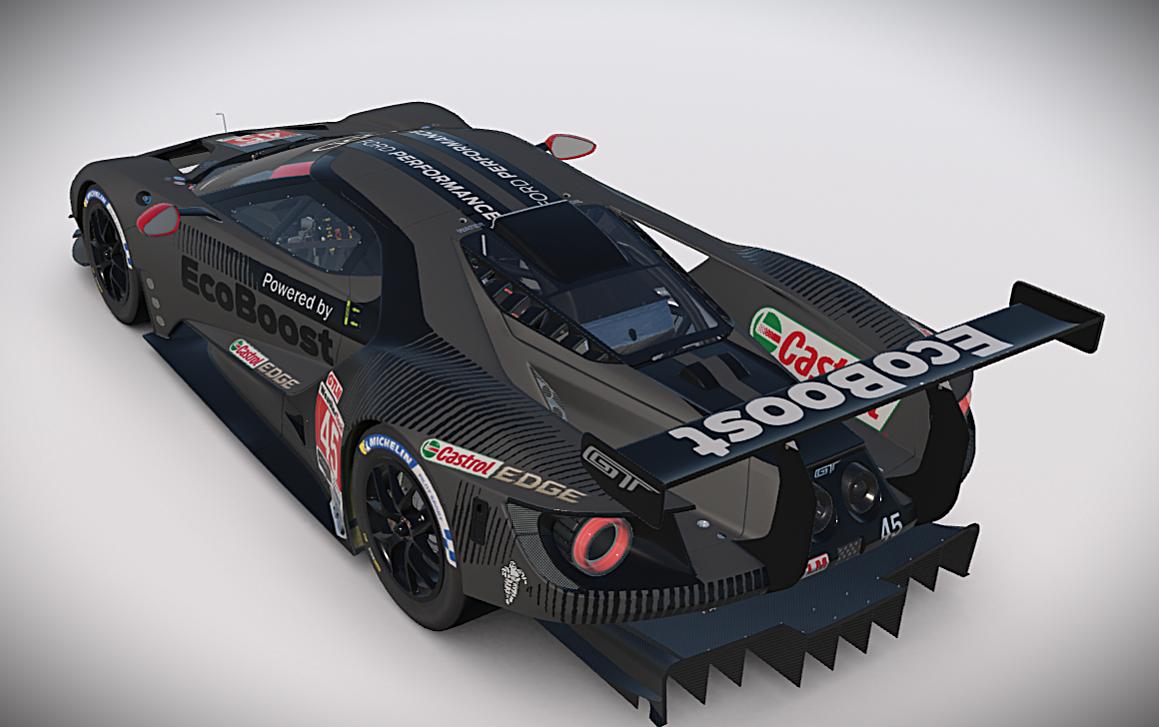 Preview of Ford GTE GTLM Black by Hallam Cott