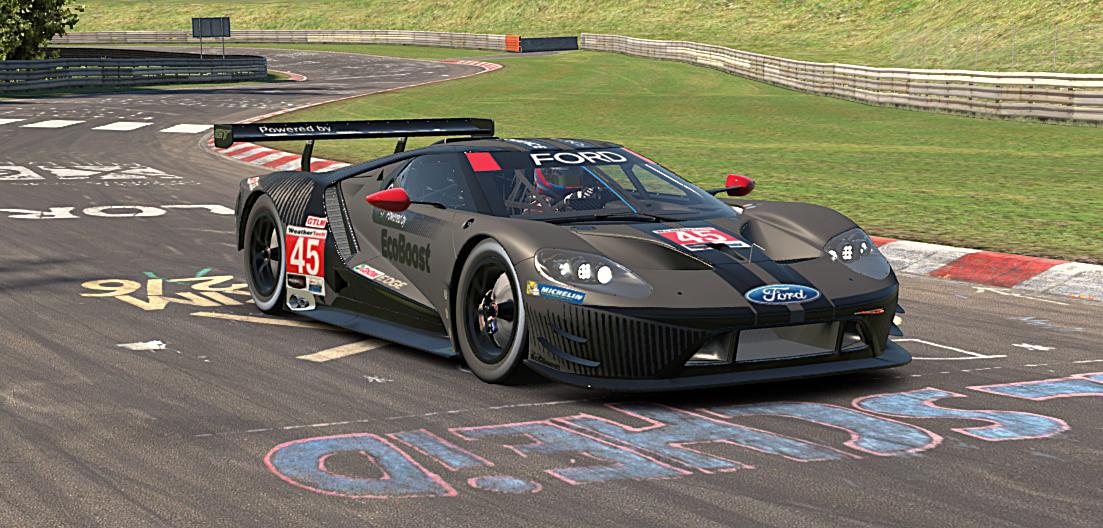 Preview of Ford GTE GTLM Black by Hallam Cott