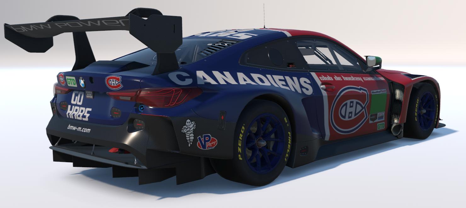 Preview of Montreal Canadiens BMW M4 GT3 EVO by Lou Maynard