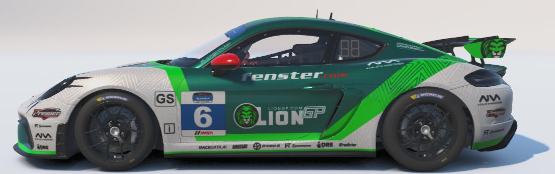 Preview of Porsche 718 Cayman GT4 - LionGP-fenster.com | PRO by Dennis F.