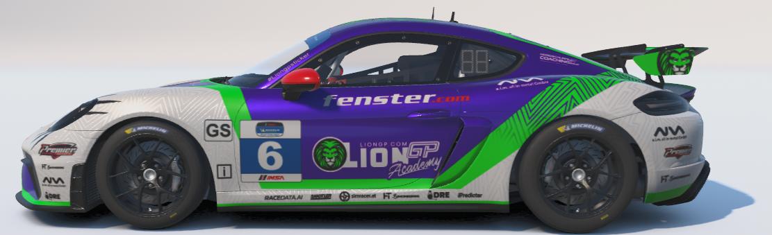 Preview of Porsche 718 Cayman GT4 - LionGP-fenster.com | Academy by Dennis F.