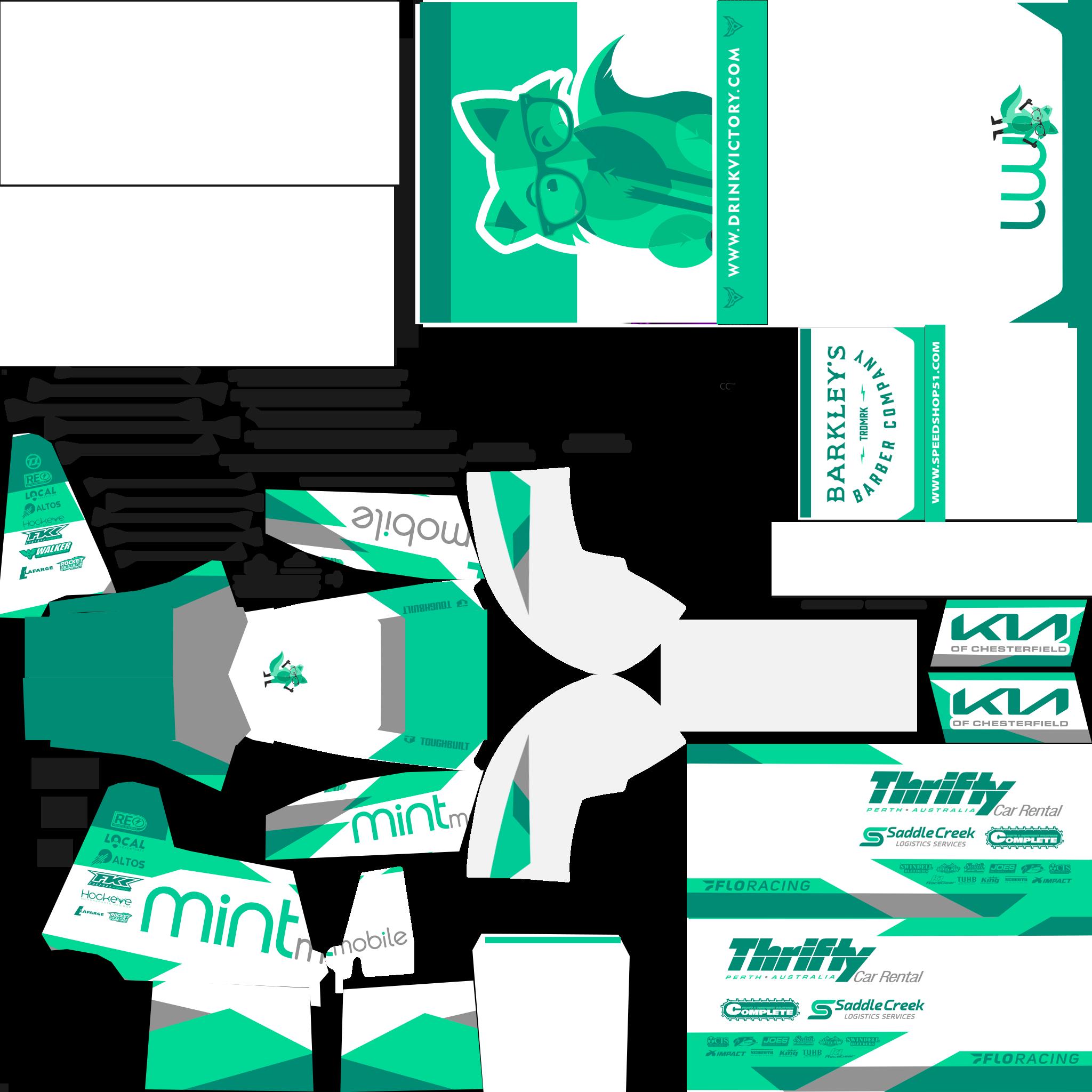 Preview of Mint mobile sprint car no number by Jerry Hockett