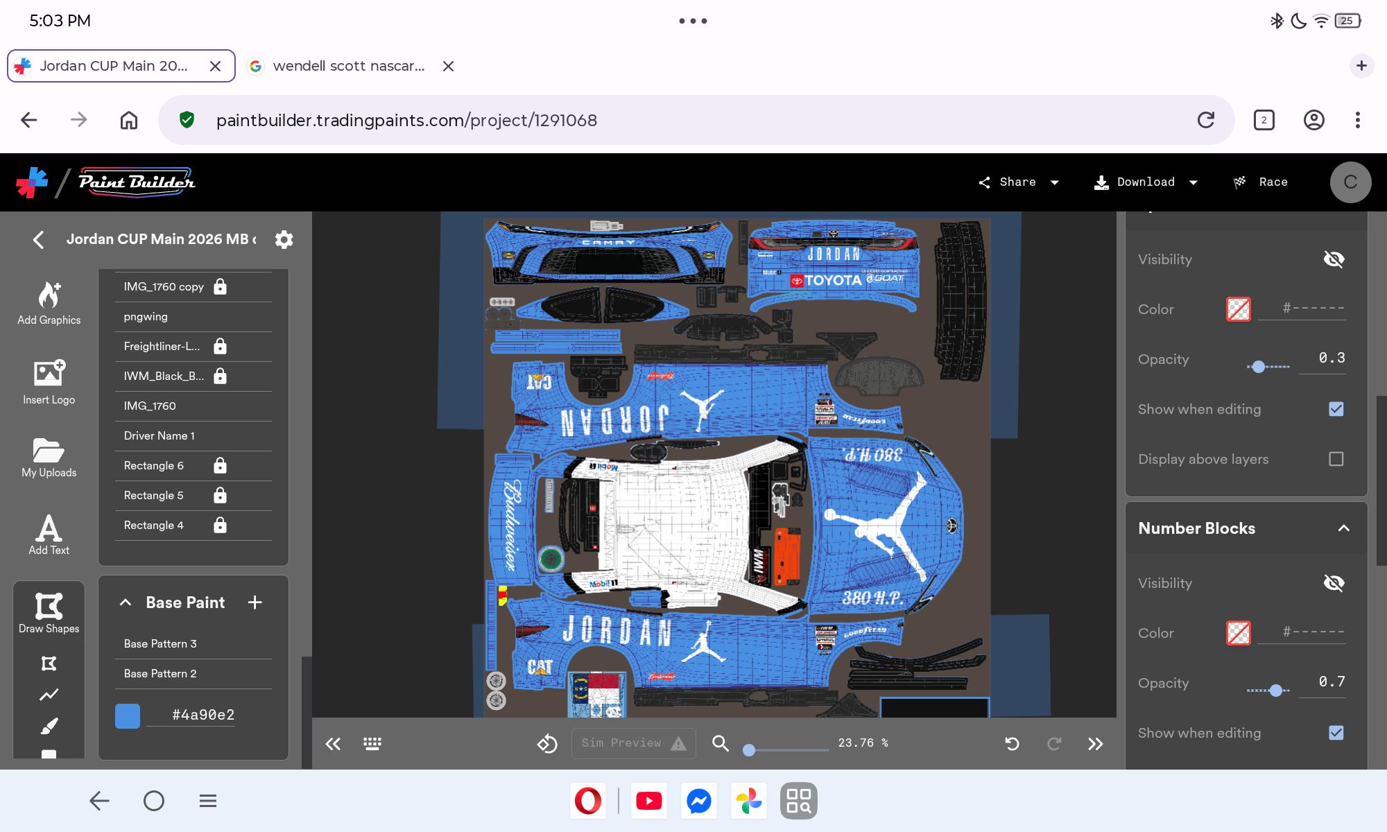 Preview of Jordan Wendale Scott Tribute Toyota Camry CUP by Christoph H.