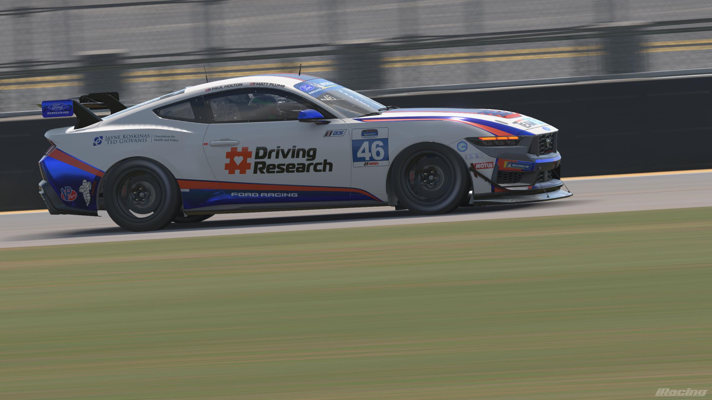 Preview of 2026 TeamTGM Ford Mustang GT4 #46 (Sim-Stamped Number) by Serena M.