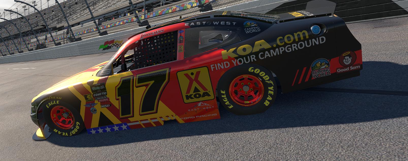 Preview of KOA OReillys Ford Mustang by JW Salyers