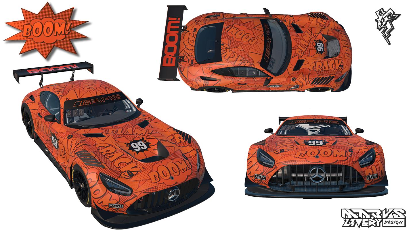 Preview of Mercedes AMG GT3 - Boom by Mabus T.