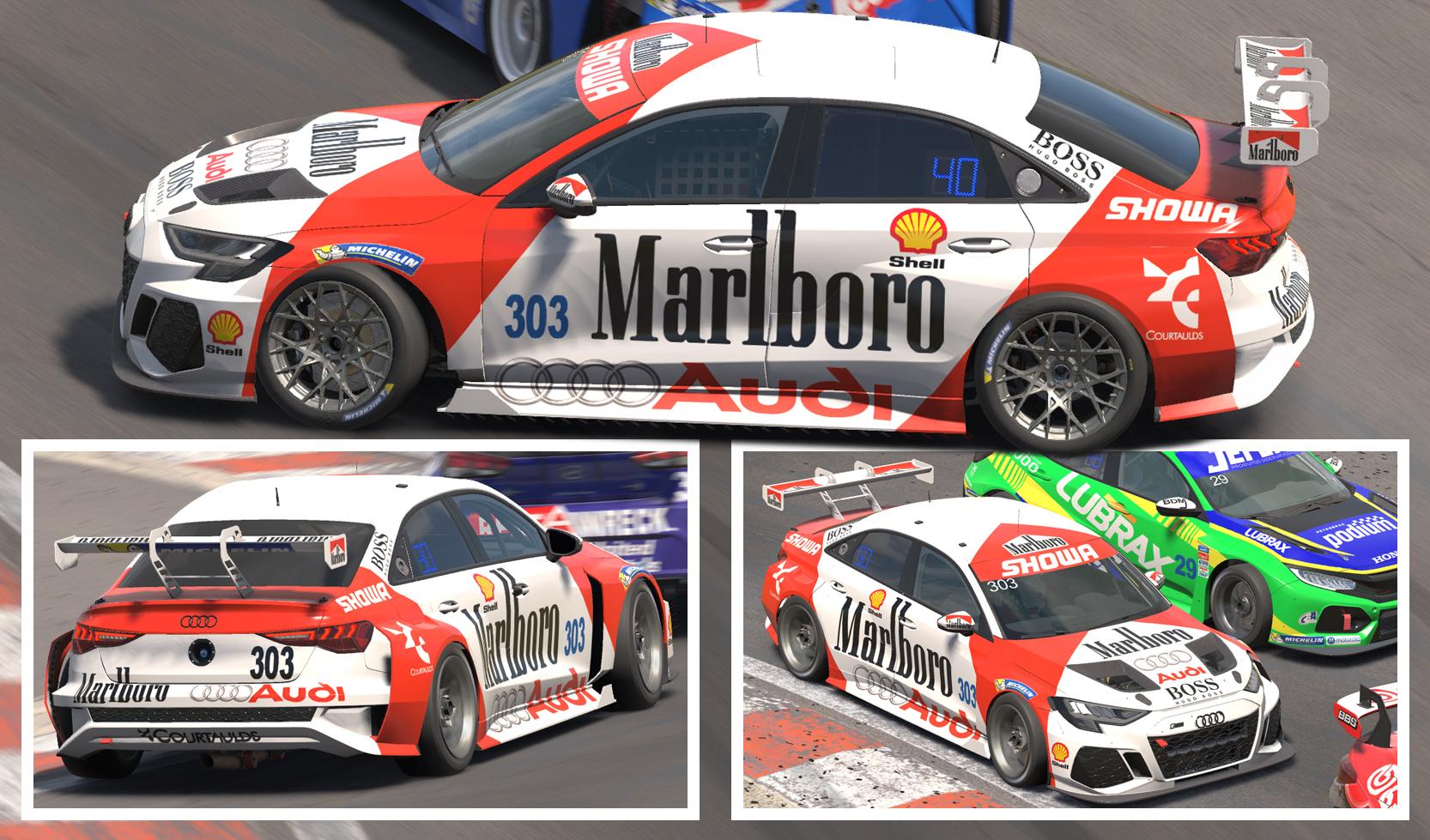 Preview of TCR Audi RS3 TGA Marlboro by Clyde Coman