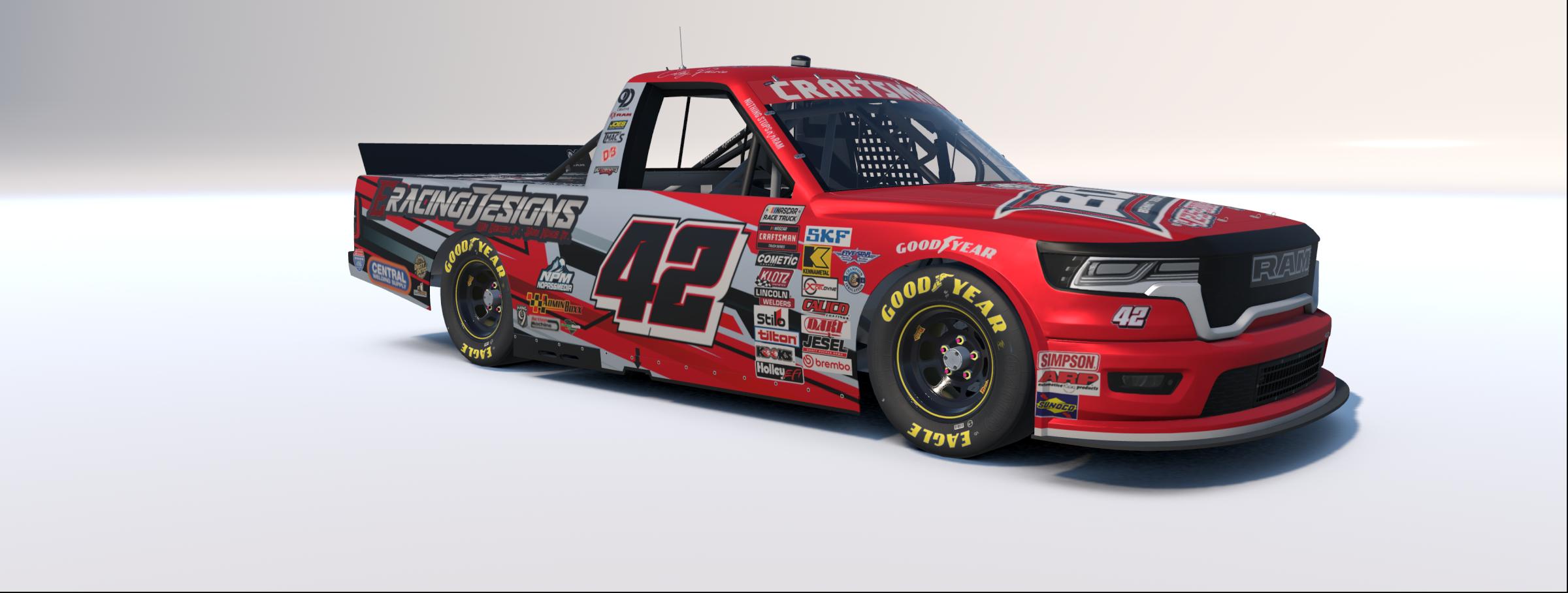 Preview of Colby Pearce 2026 Bennett Design Construction/E Racing Designs RAM W/ Spec Map by Rob Evans