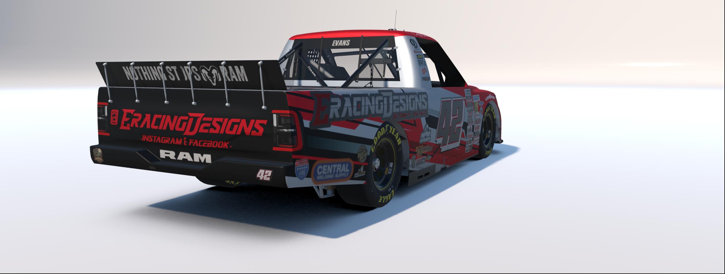 Preview of Colby Pearce 2026 Bennett Design Construction/E Racing Designs RAM W/ Spec Map by Rob Evans