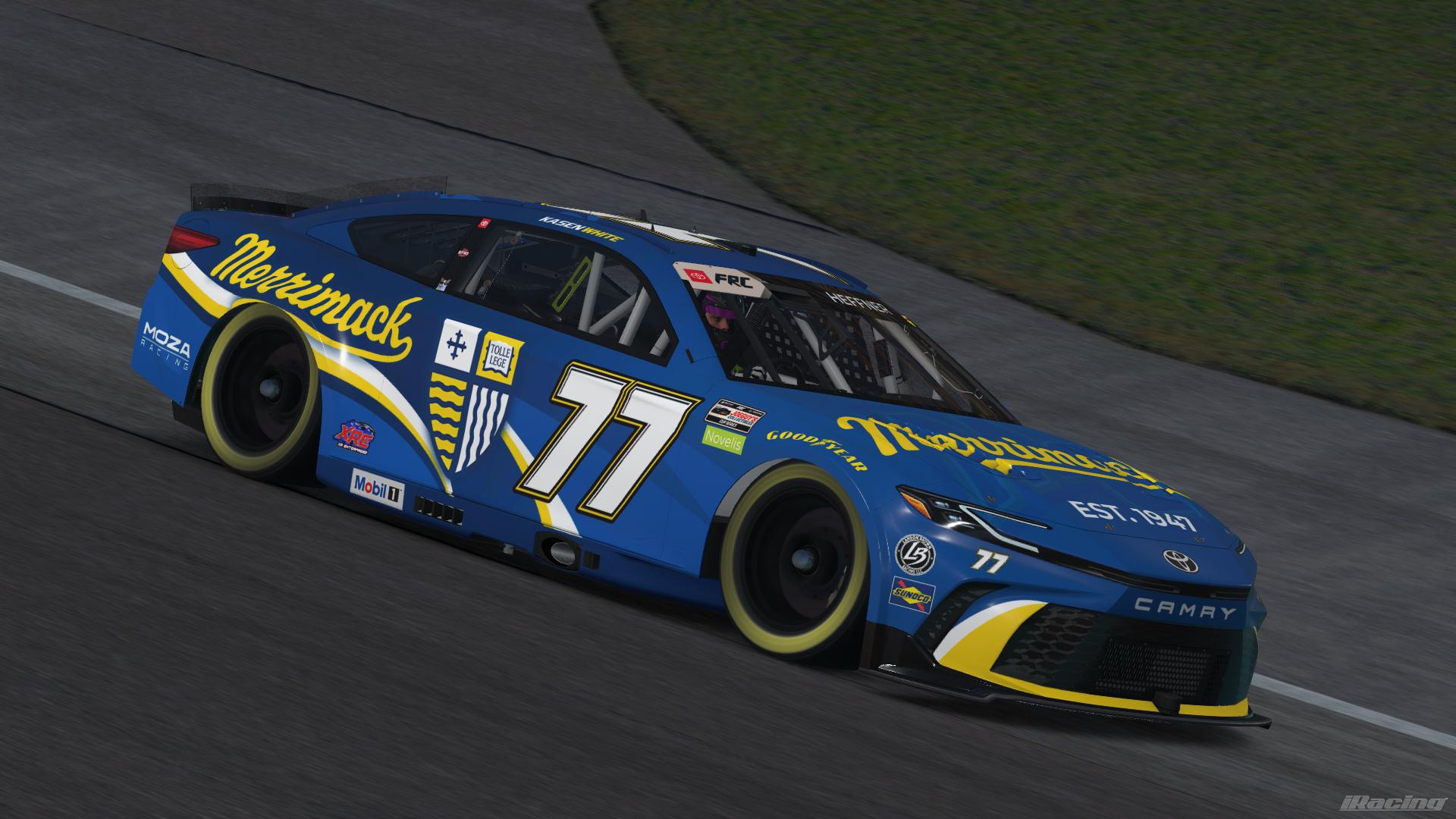 Preview of Kasen White #77 FRC Merrimack Camry XSE by Sam Heffner