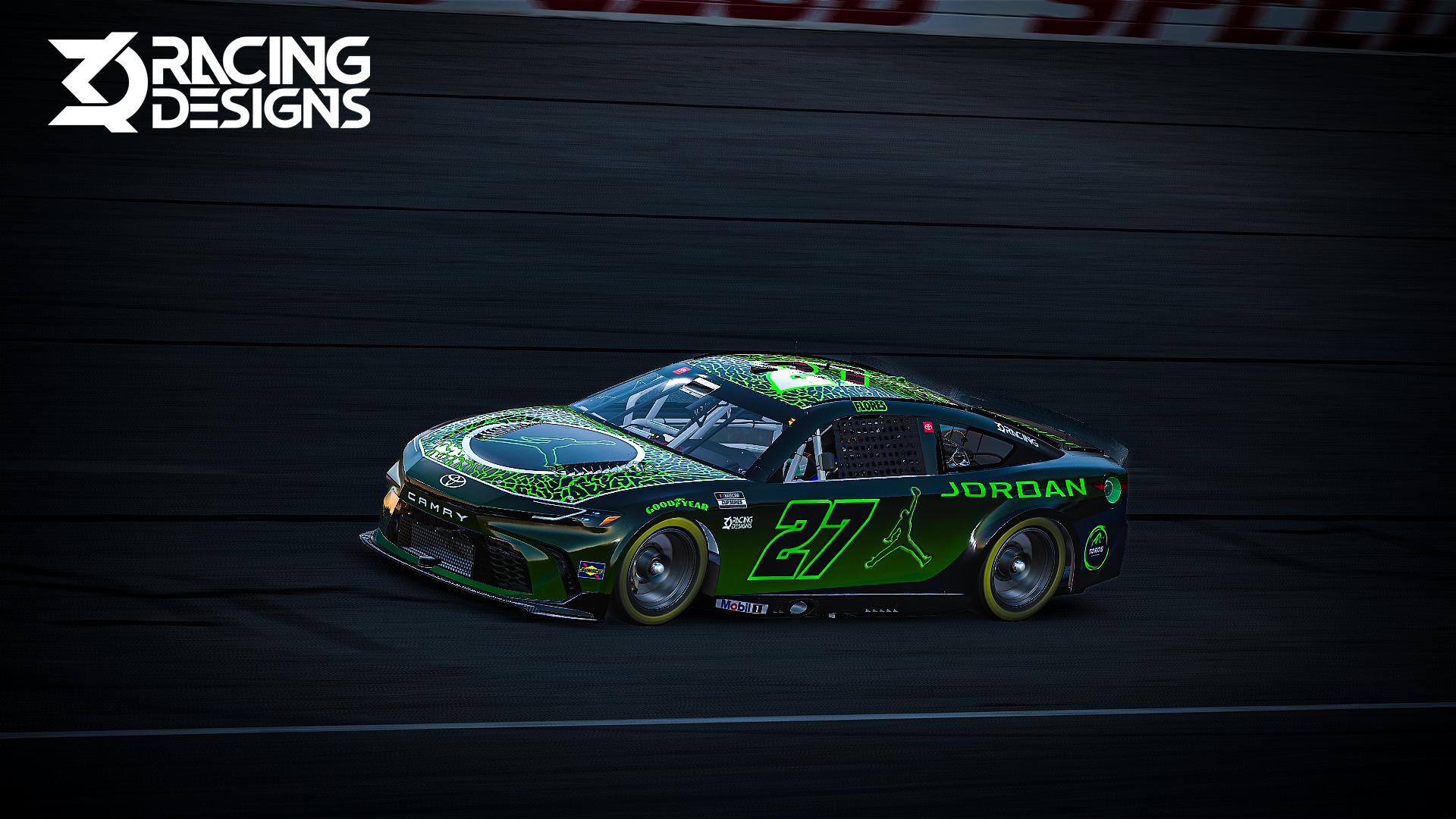Preview of Misael Flores #27 Jordan NextGen Camry by Johnathan Smith3