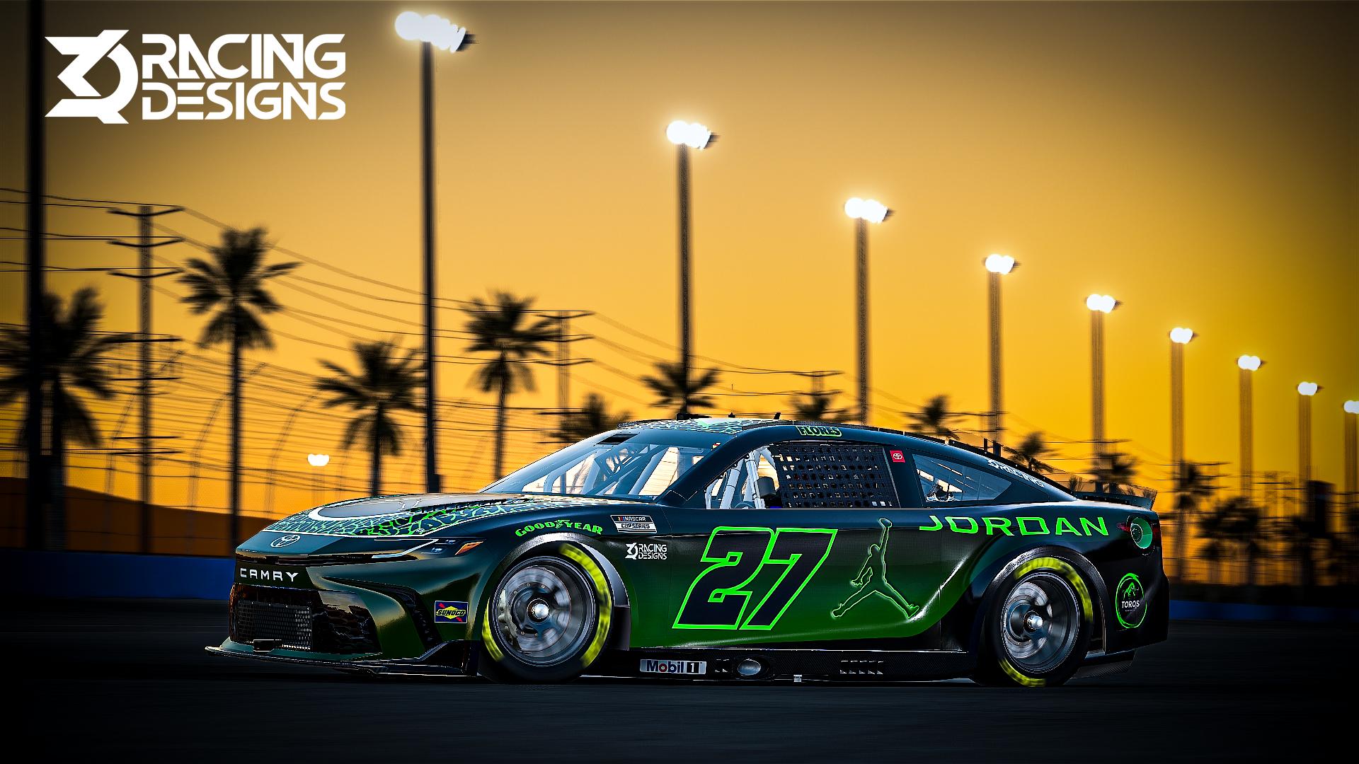 Preview of Misael Flores #27 Jordan NextGen Camry by Johnathan Smith3