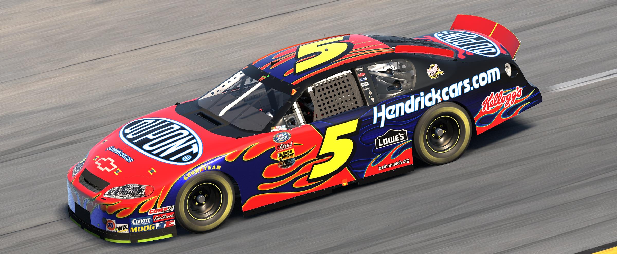 Preview of #5 Dupont/Hendrickcars.com 2003 Chevy Monte Carlo (Superspeedway) by Guy Driggers
