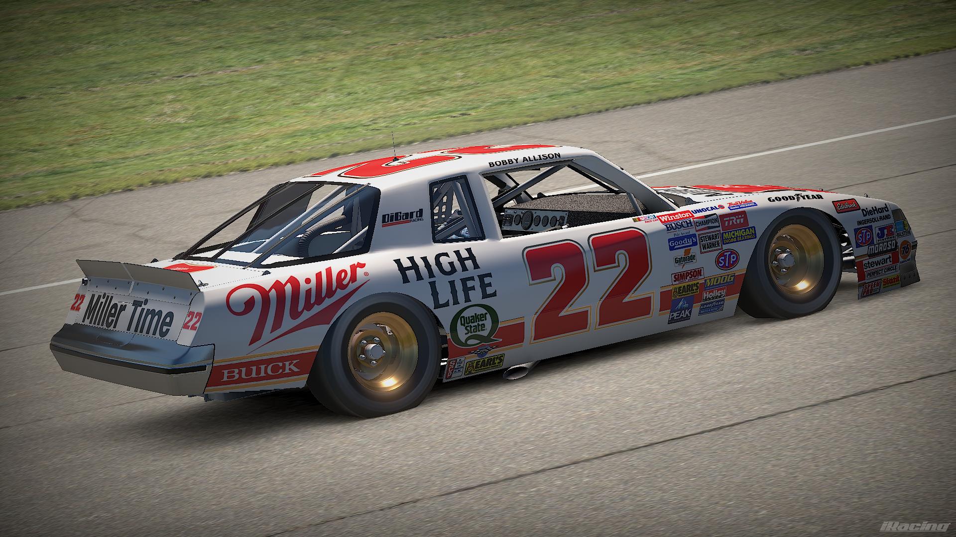 Preview of #22 1984 Bobby Allison Miller High Life by CJ Clark