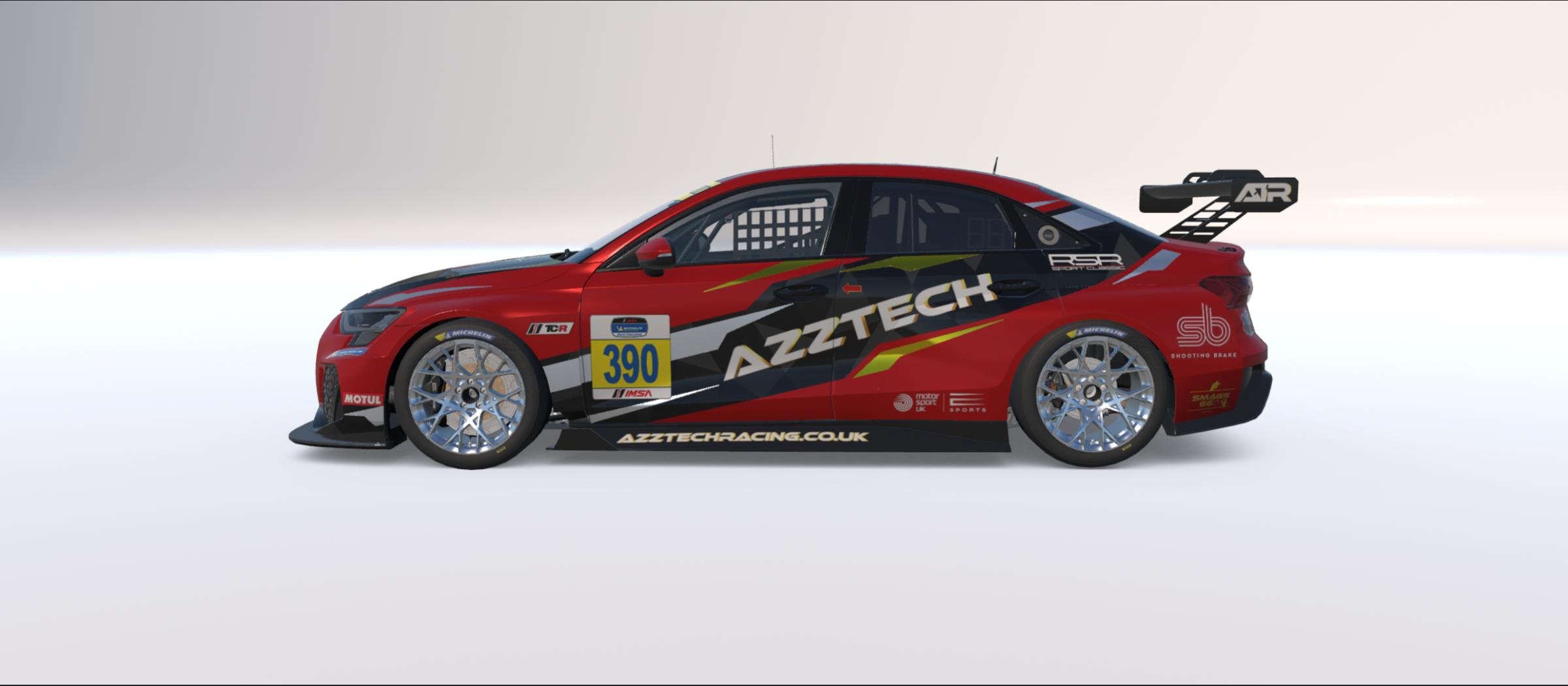 Preview of 2026 Azz Tech Racing Audi RS3 MK2 TCR by Matthew Cheverton
