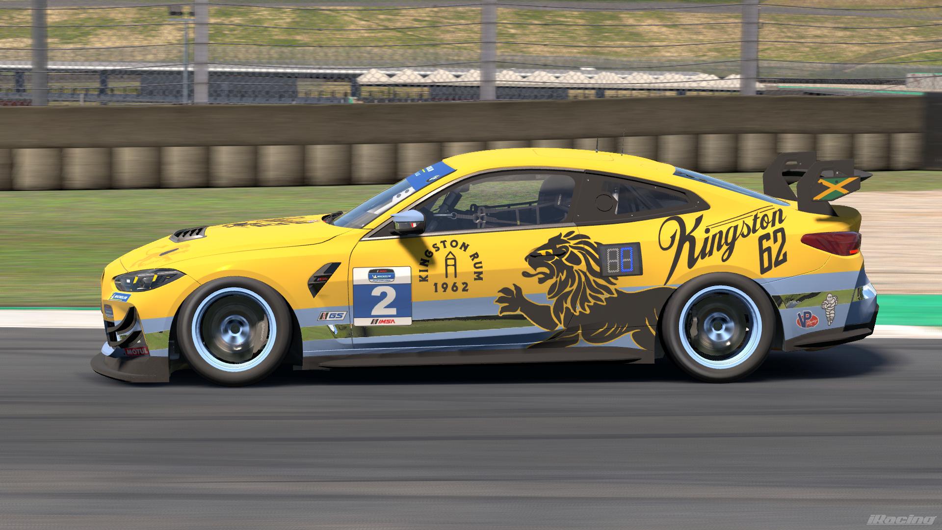 Preview of BMW M4 GT4 - Kingston 62 Jamaican White Rum by James Janik