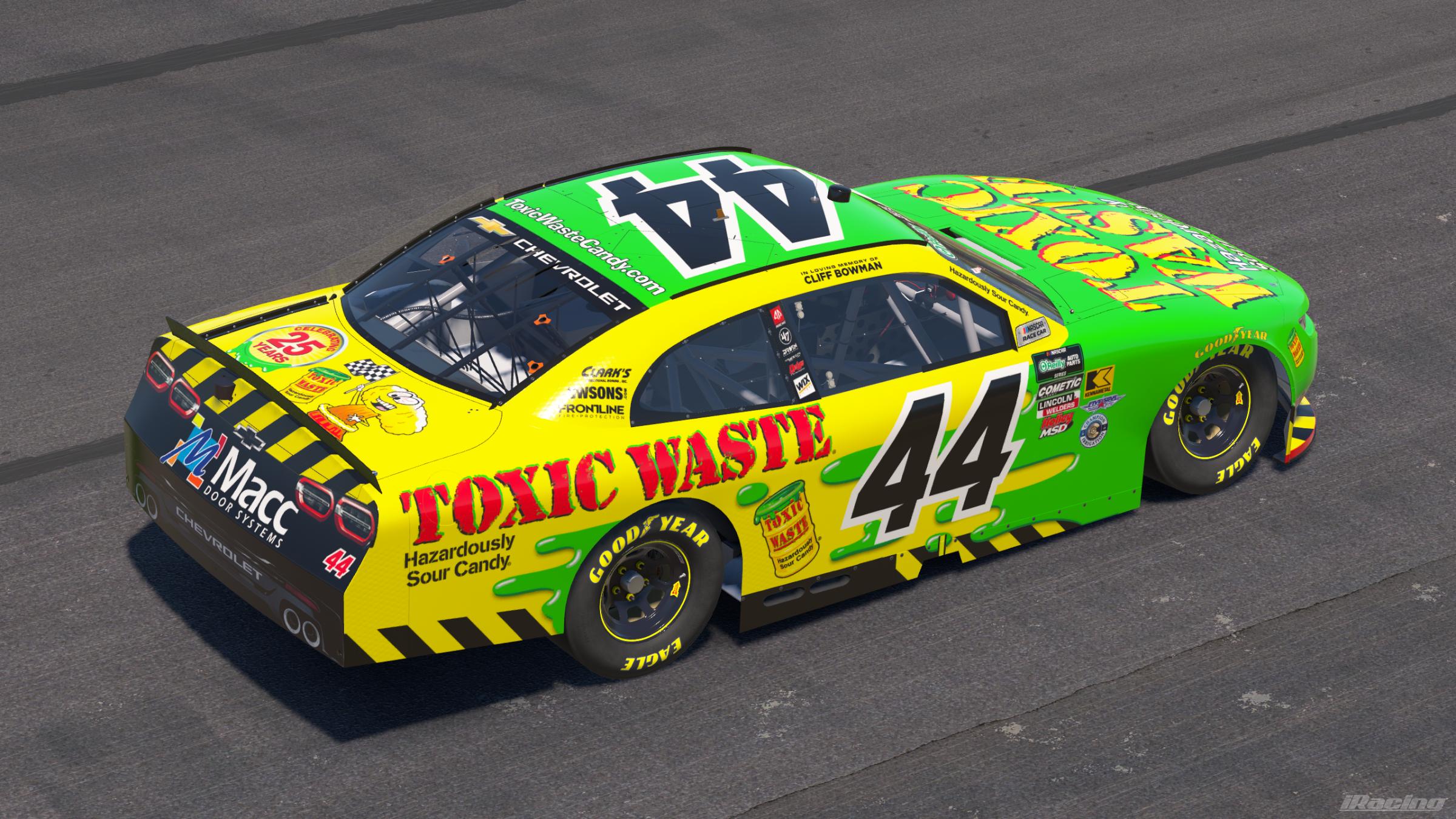 Preview of 2026 Brennan Poole #44 Toxic Waste by Ryan Pistana