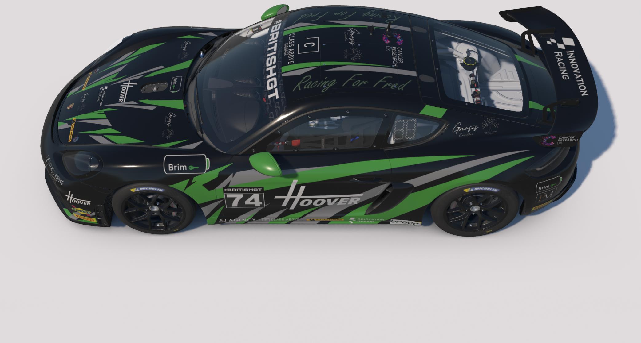 Preview of Innovation Racing 2026 livery from their Ginetta G56 EVO GT4 2026 British GT by Keith Archer