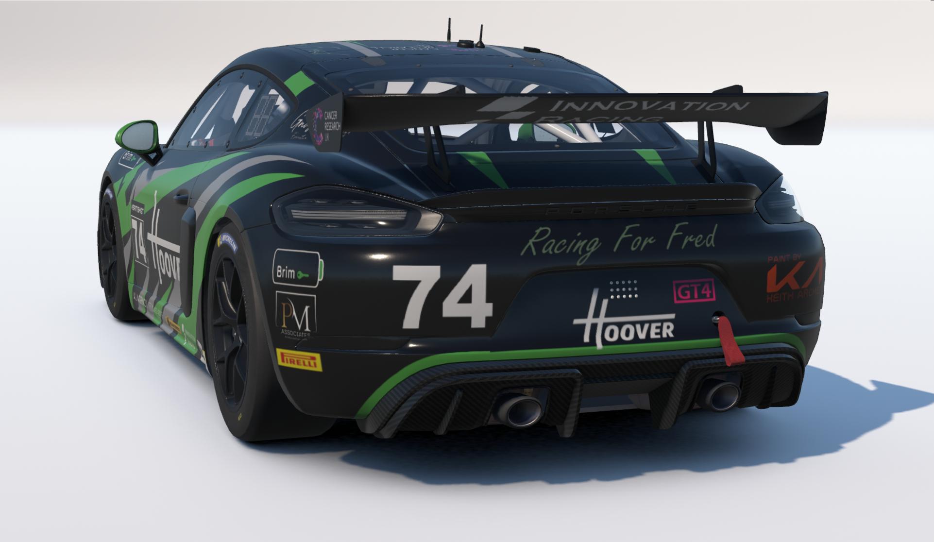 Preview of Innovation Racing 2026 livery from their Ginetta G56 EVO GT4 2026 British GT by Keith Archer