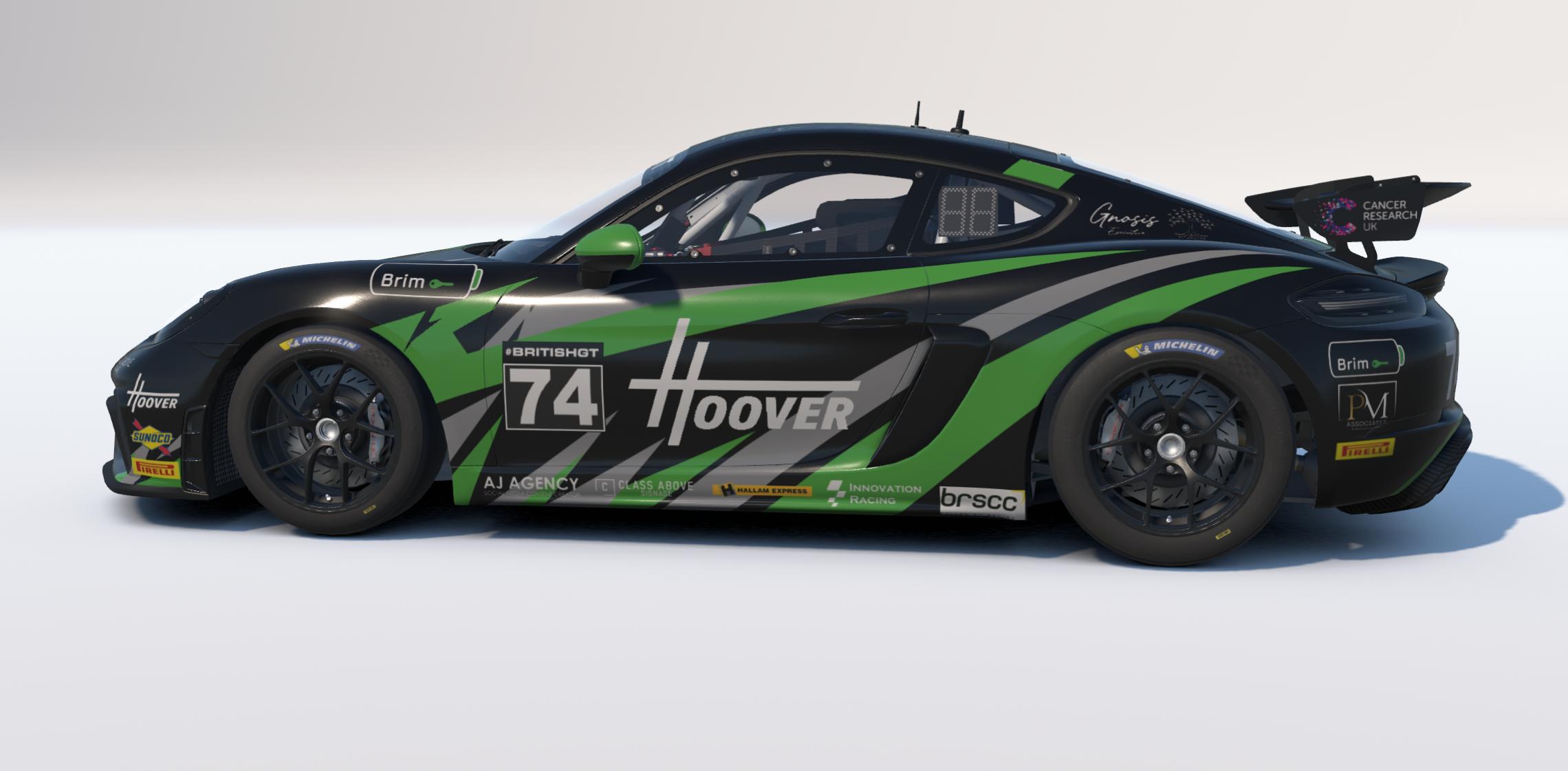 Preview of Innovation Racing 2026 livery from their Ginetta G56 EVO GT4 2026 British GT by Keith Archer