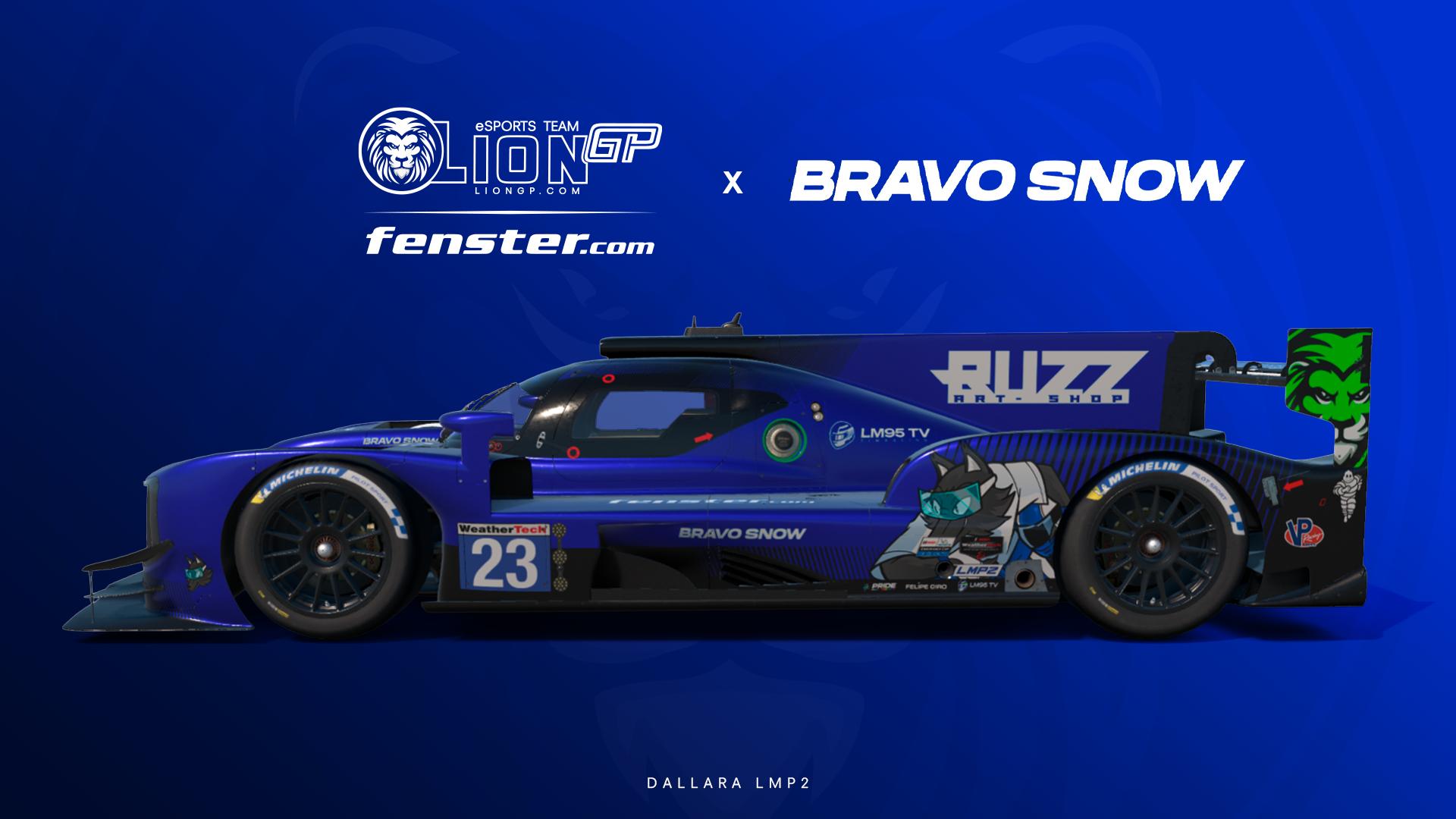 Preview of Bravo Snow | Dallara LMP2 by Danilo Vaz