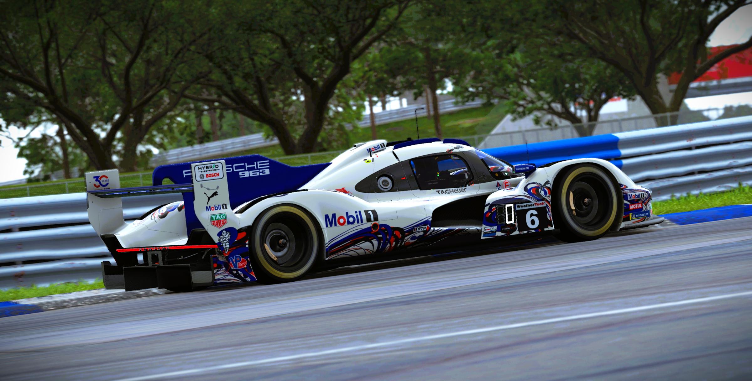 Preview of Porsche Penske Motorsports #6 Porsche 963 GTP 2026 Sebring IMSA Livery by Samuel J Ball