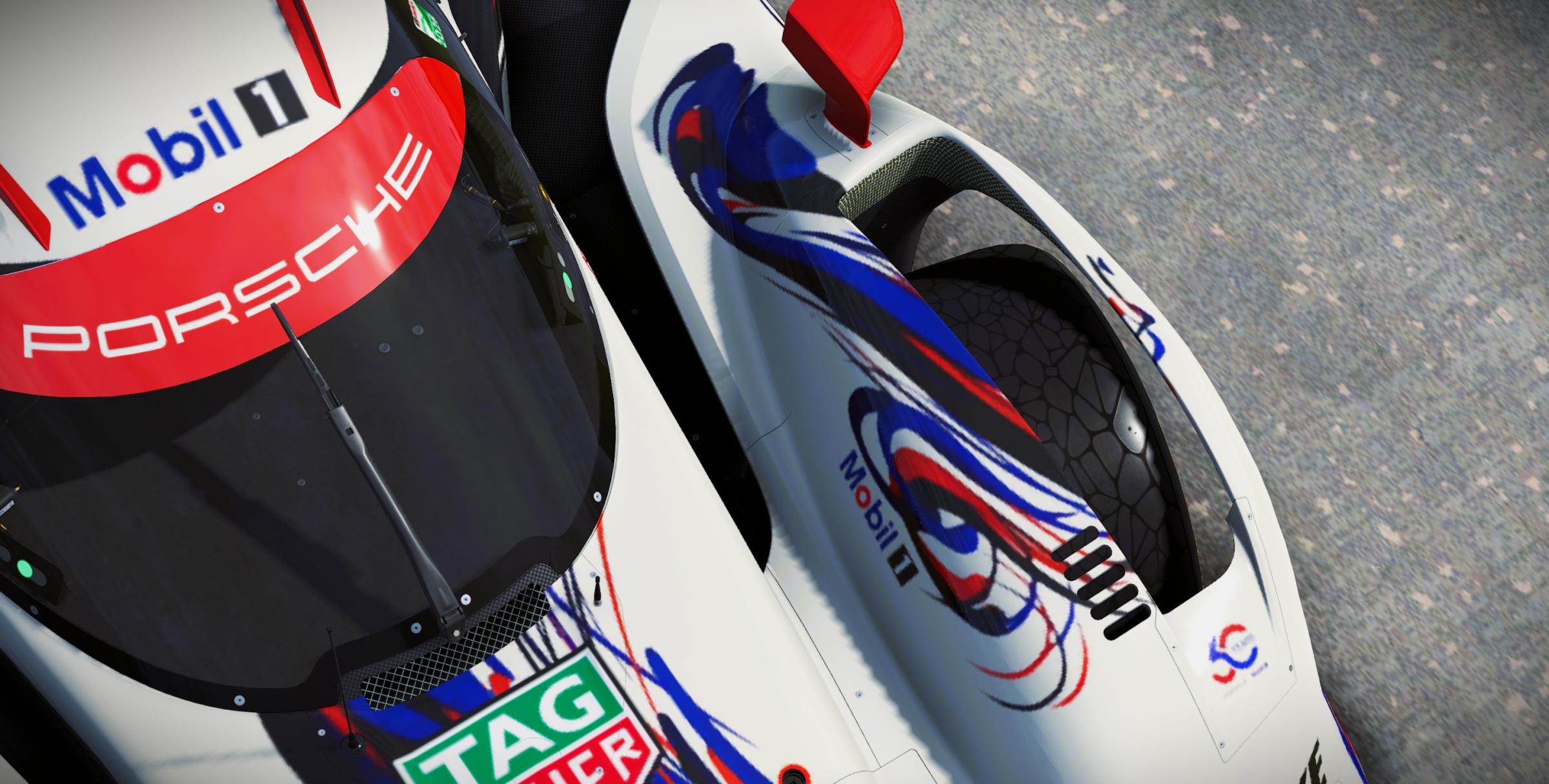 Preview of Porsche Penske Motorsports #7 Porsche 963 GTP 2026 Sebring IMSA Livery by Samuel J Ball