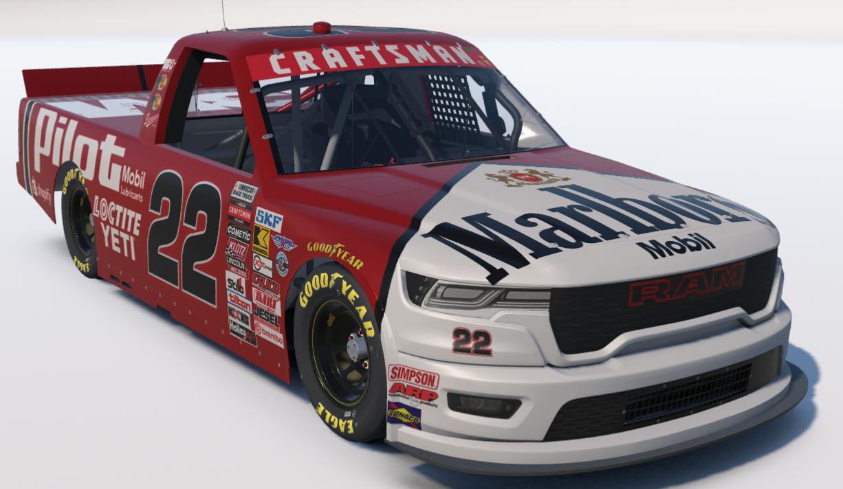 Preview of Marlboro Red NASCAR Truck RAM by Ronald Lawson2