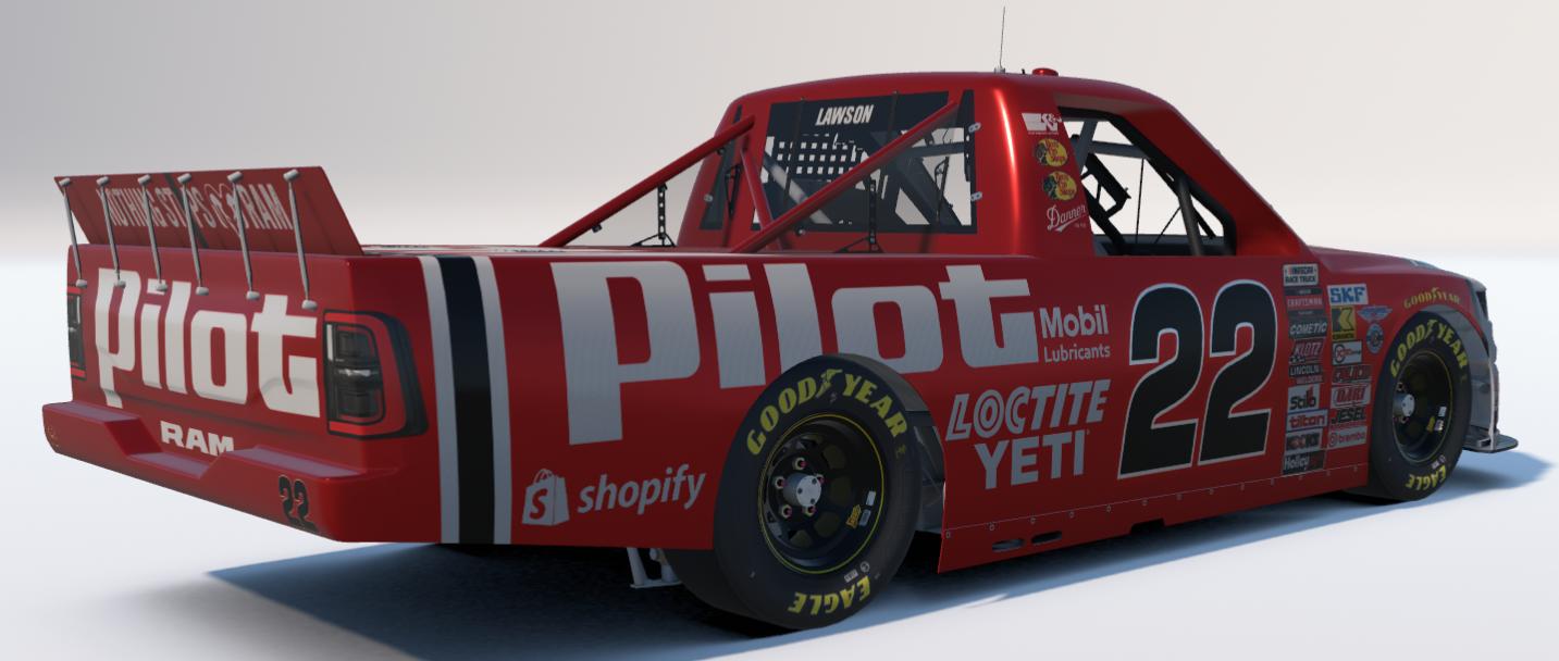 Preview of Marlboro Red NASCAR Truck RAM by Ronald Lawson2