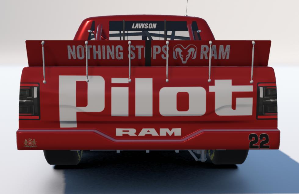 Preview of Marlboro Red NASCAR Truck RAM by Ronald Lawson2