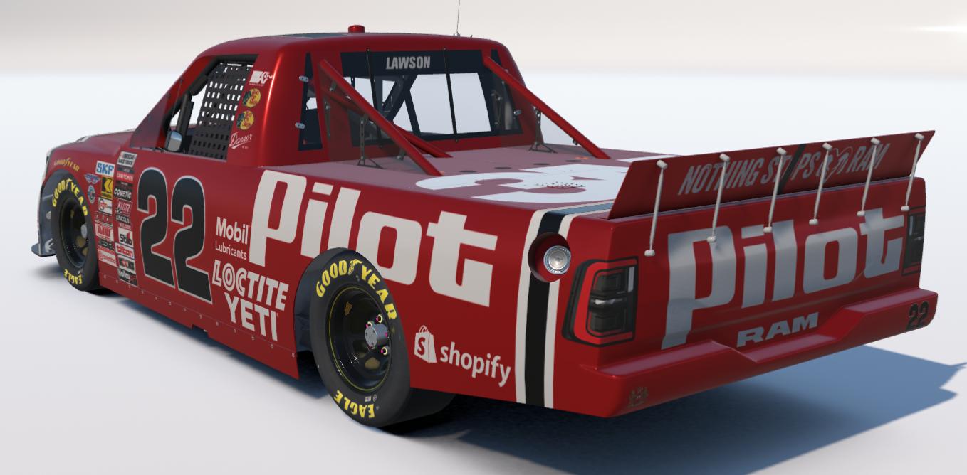 Preview of Marlboro Red NASCAR Truck RAM by Ronald Lawson2