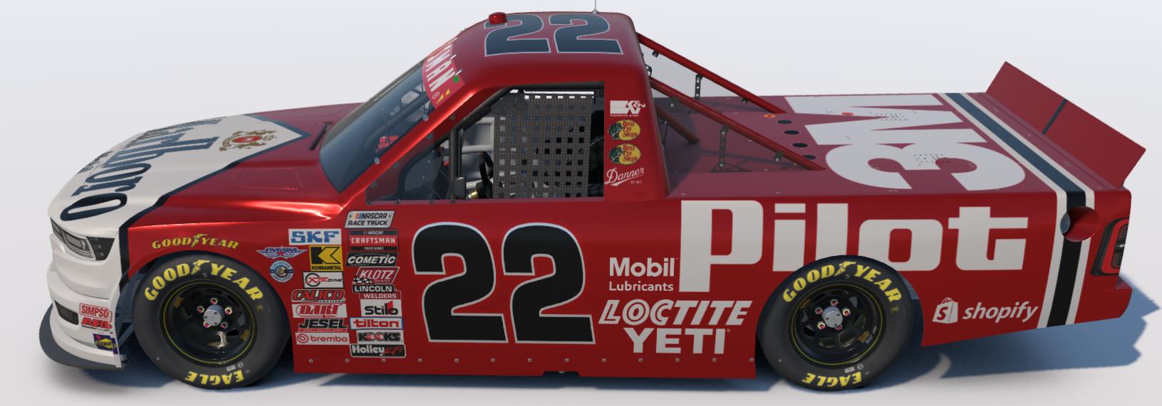 Preview of Marlboro Red NASCAR Truck RAM by Ronald Lawson2