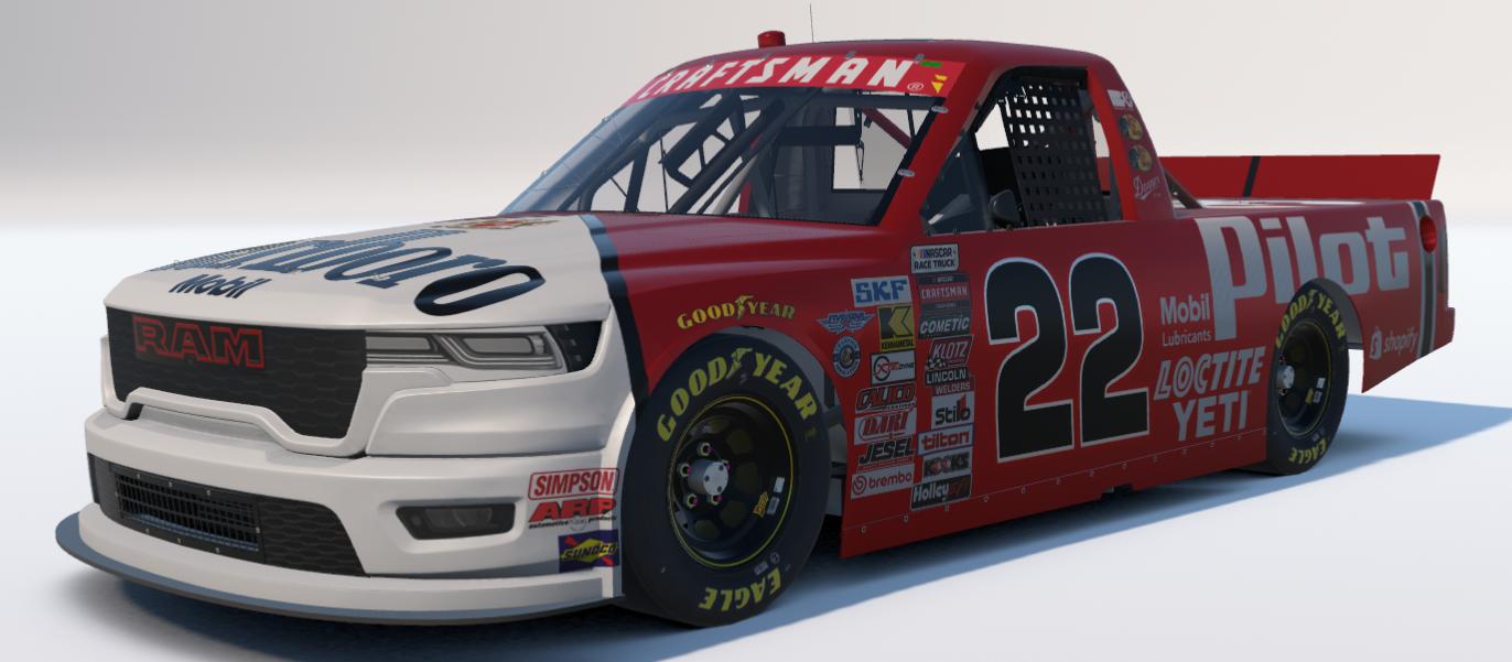 Preview of Marlboro Red NASCAR Truck RAM by Ronald Lawson2