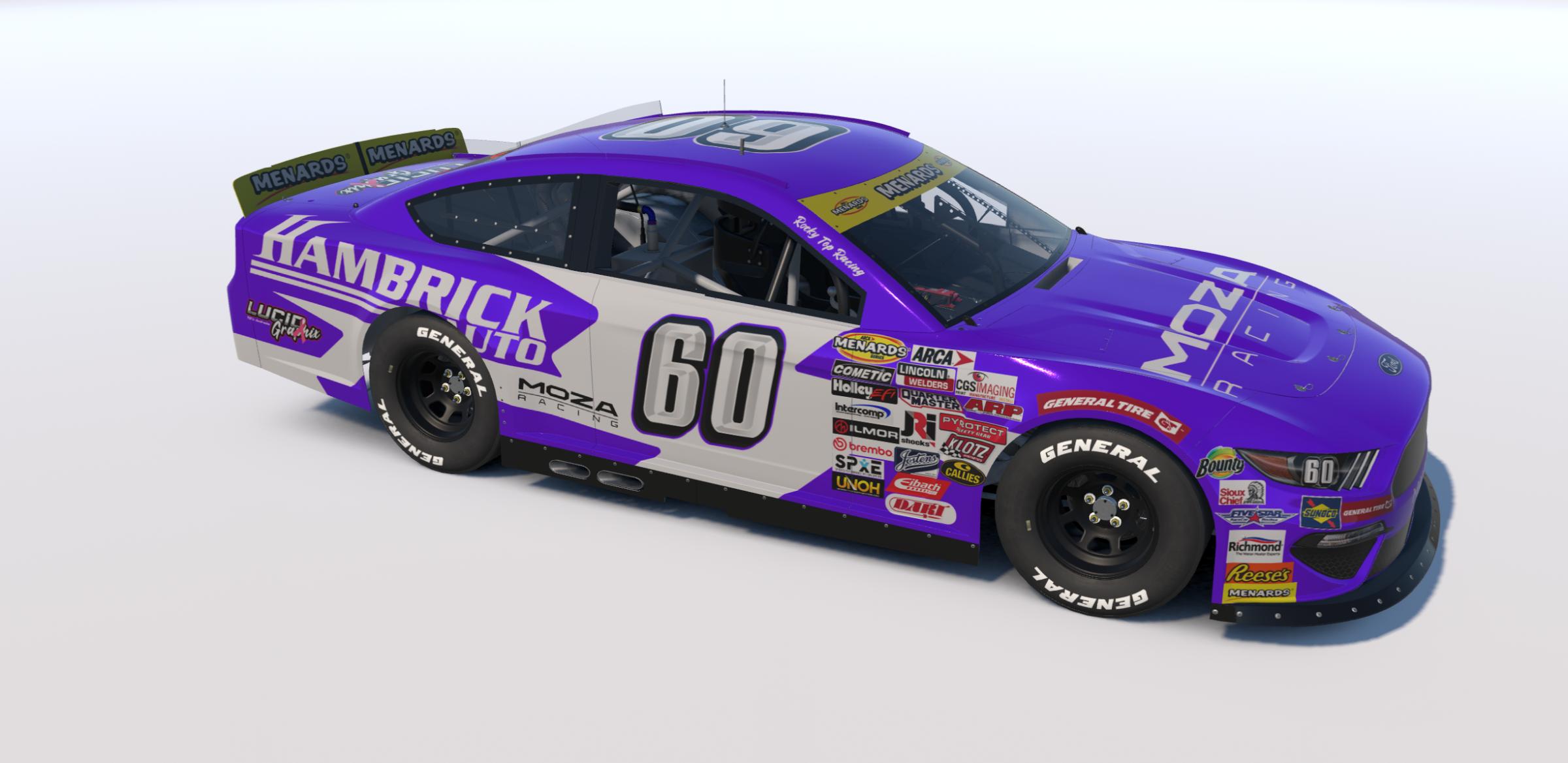 Preview of Jonathan Hambrick ARCA Ford Mustang by Jacob Freeman