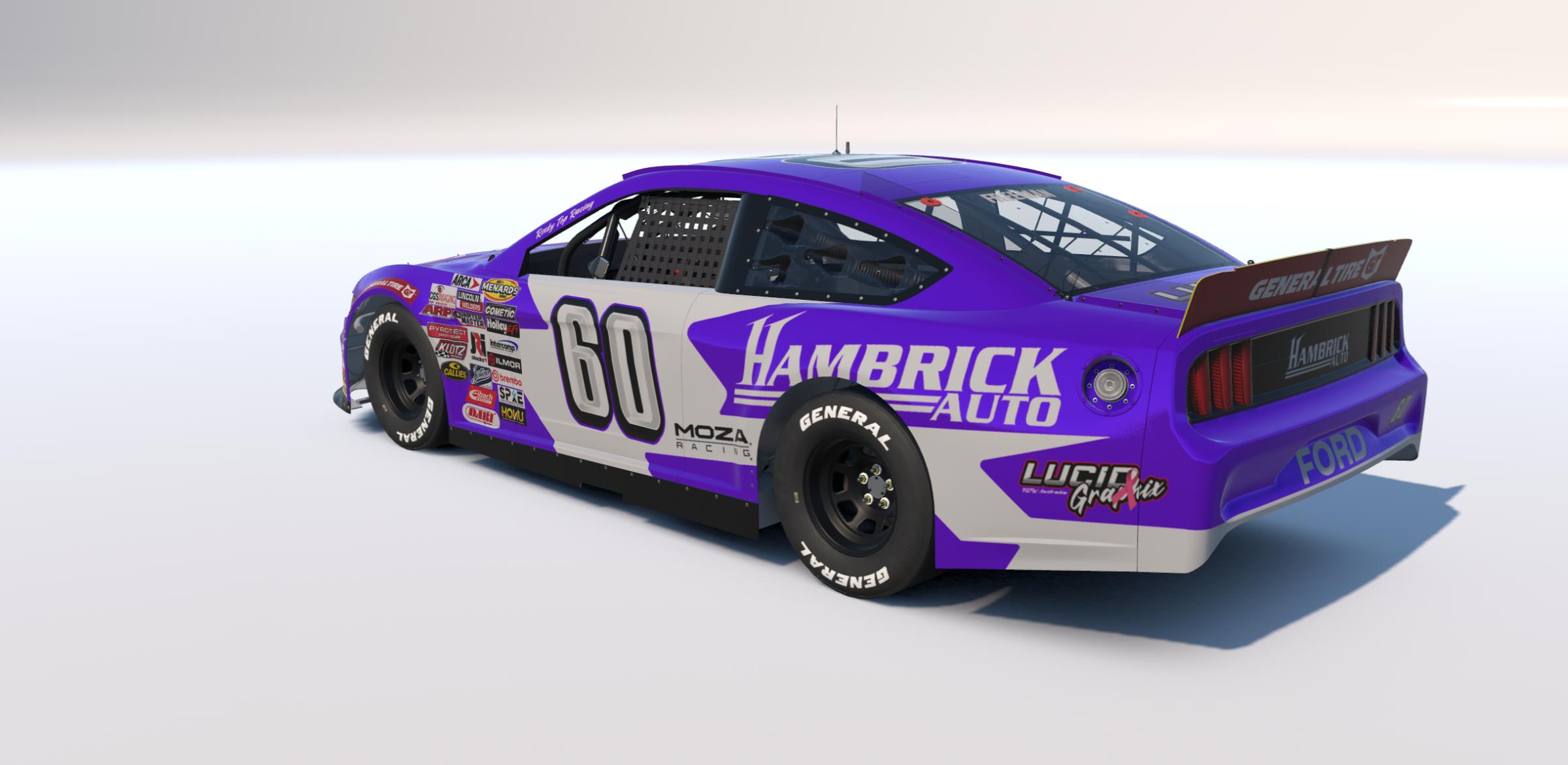 Preview of Jonathan Hambrick ARCA Ford Mustang by Jacob Freeman