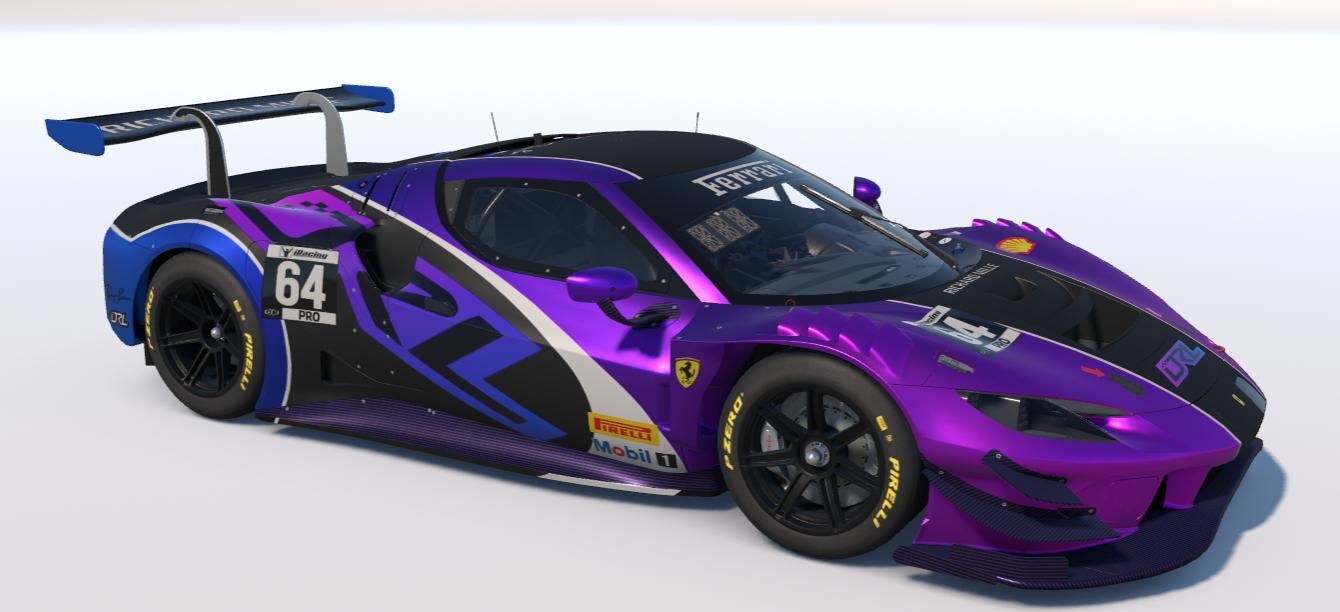 Preview of DRL Ferrari 296 GT3 by Travis Fetterolf