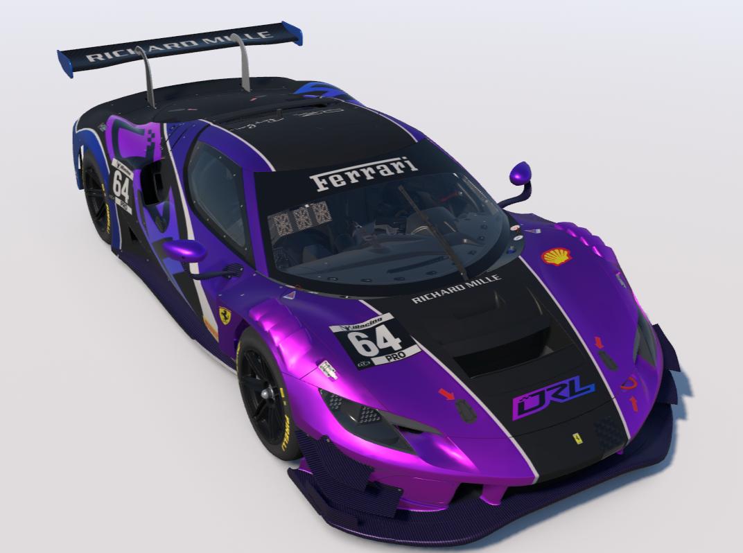 Preview of DRL Ferrari 296 GT3 by Travis Fetterolf