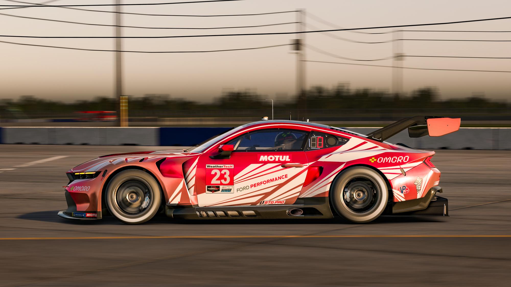 Preview of Sunset - Ford Mustang GT3 by Ignas V.