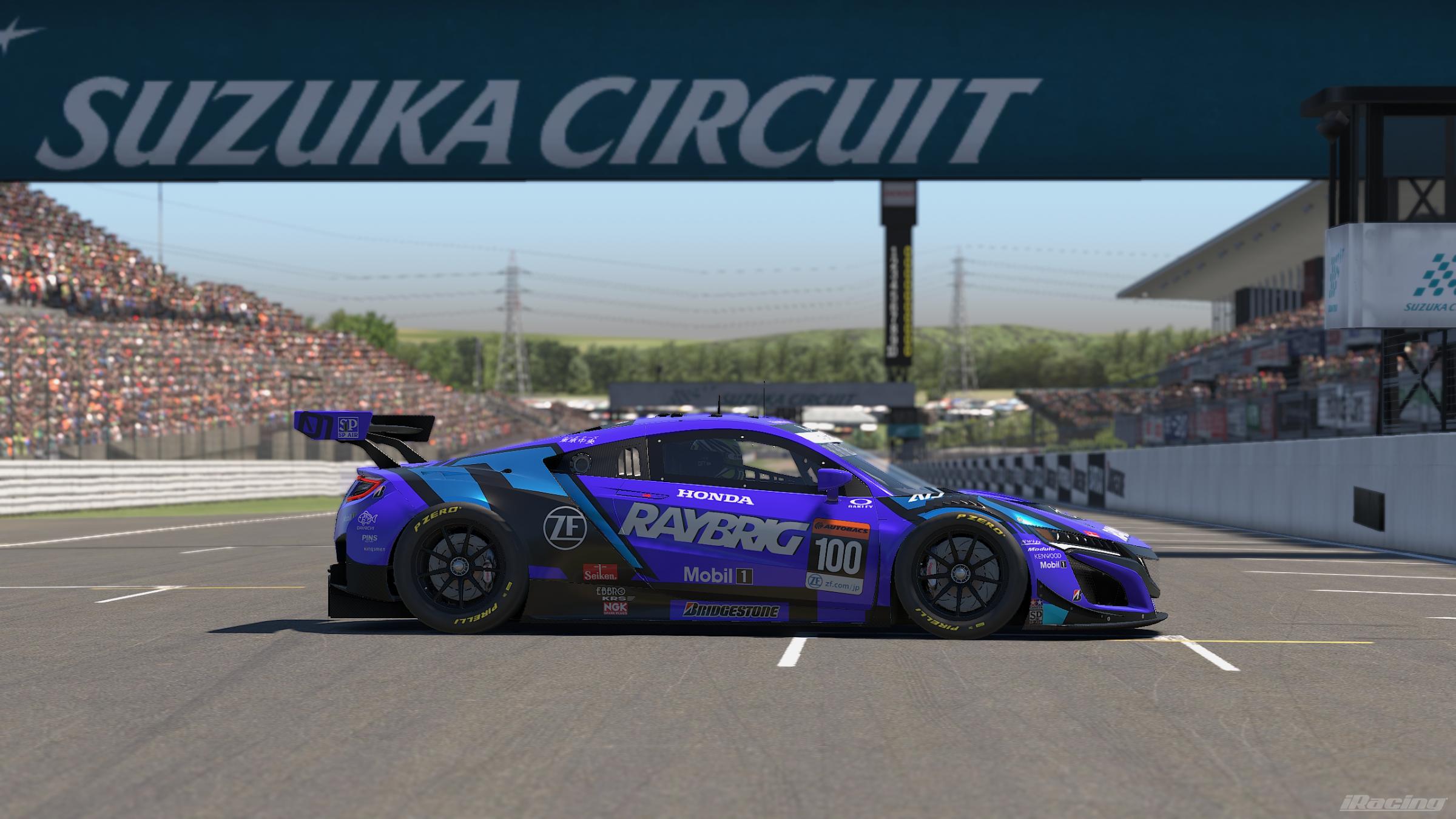 Preview of 2018 Raybrig NSX GT500 Jenson Button Super GT by Paul R Chaloner