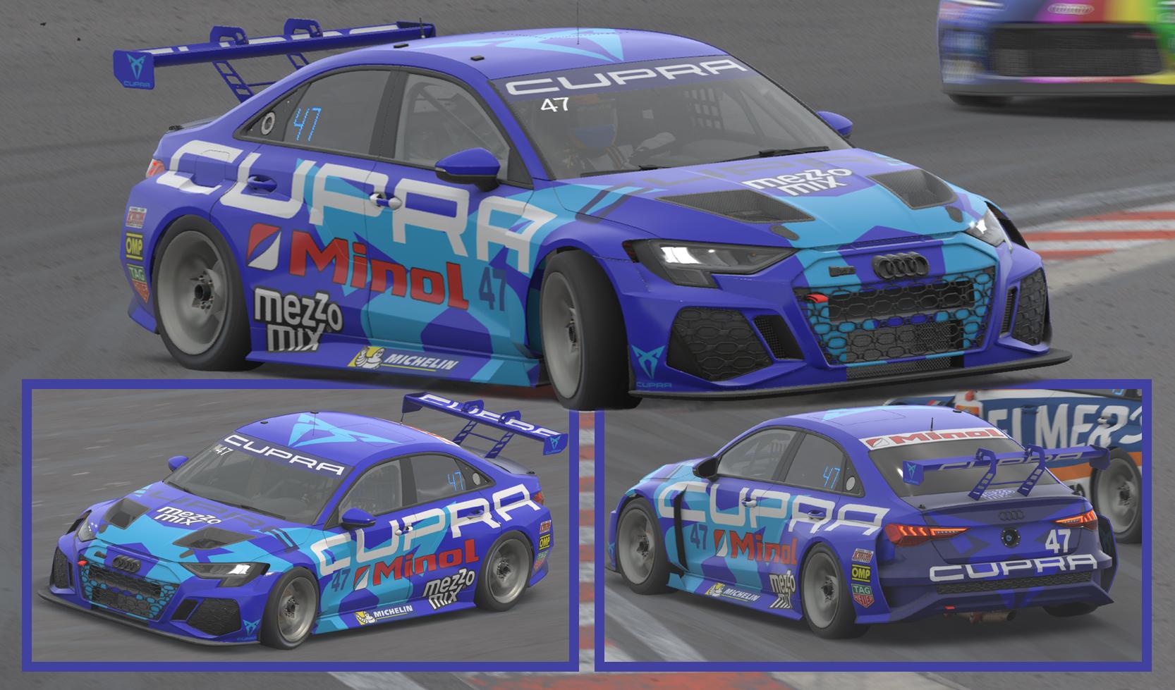 Preview of TCR Audi RS3 TGA Cupra by Clyde Coman