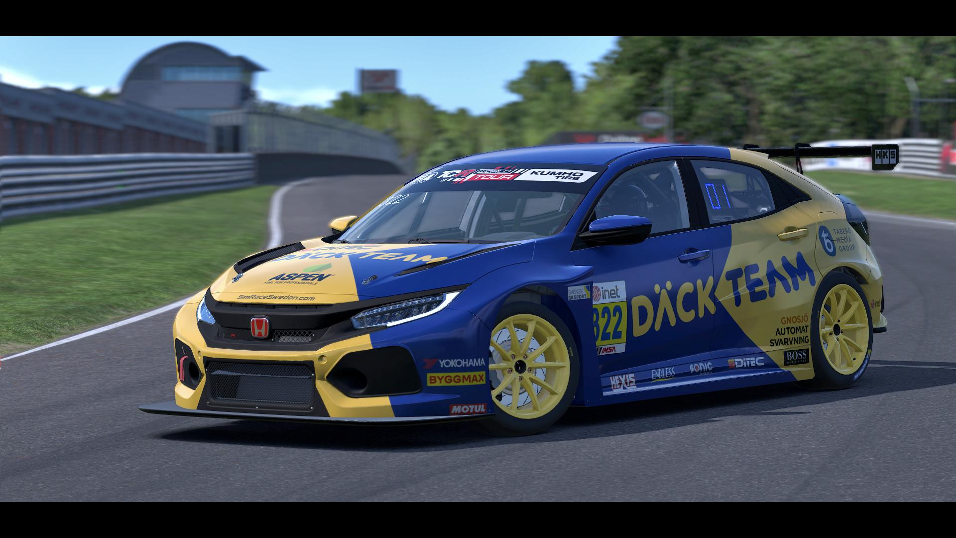 Preview of Honda Civic Type R TCR "Däckteam" by Joacim Th&ouml;rn