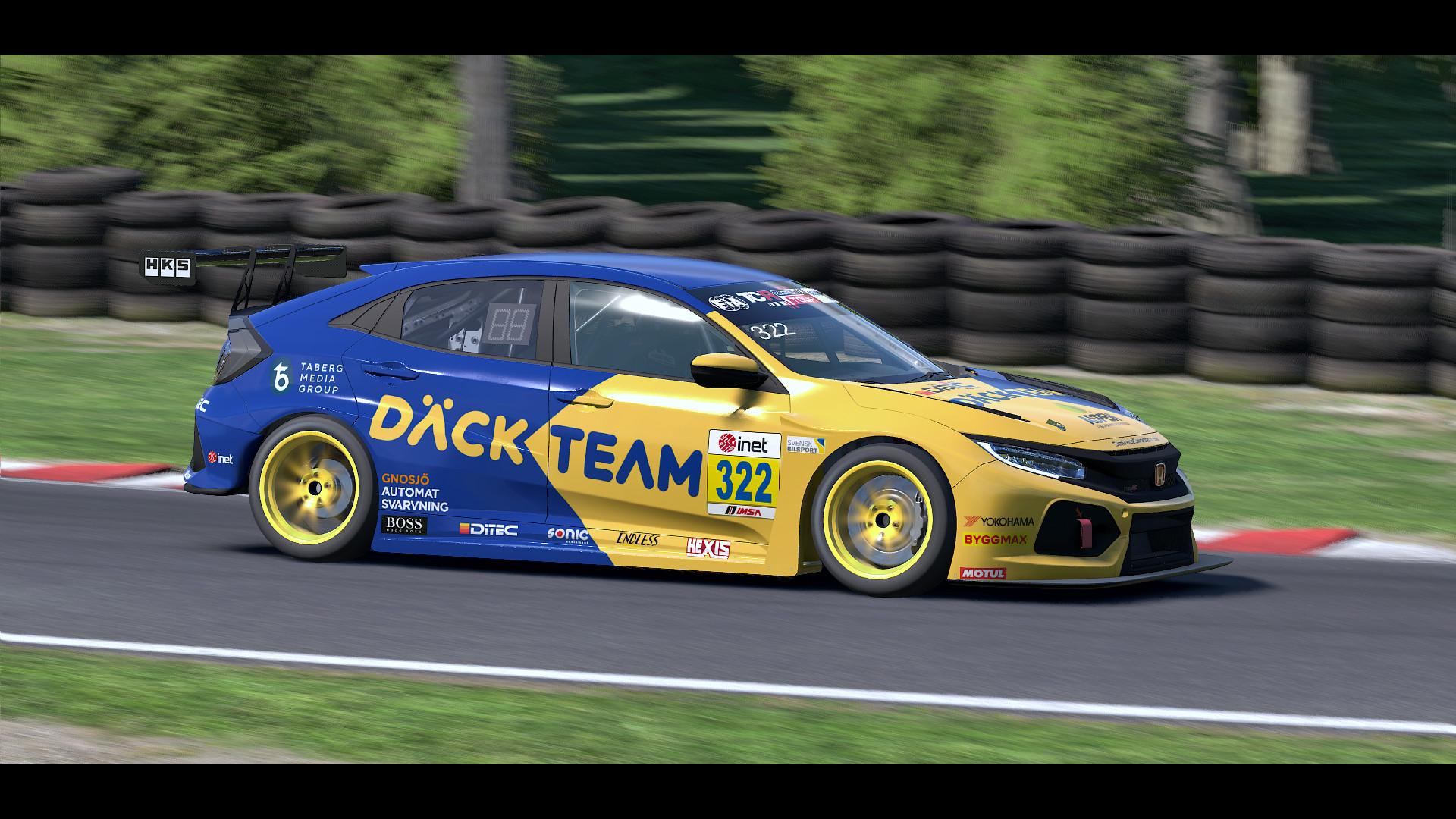 Preview of Honda Civic Type R TCR "Däckteam" by Joacim Th&ouml;rn
