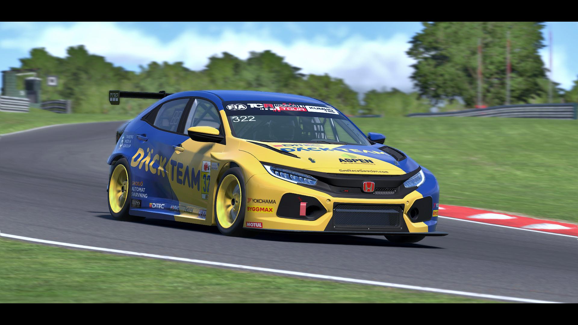 Preview of Honda Civic Type R TCR "Däckteam" by Joacim Th&ouml;rn