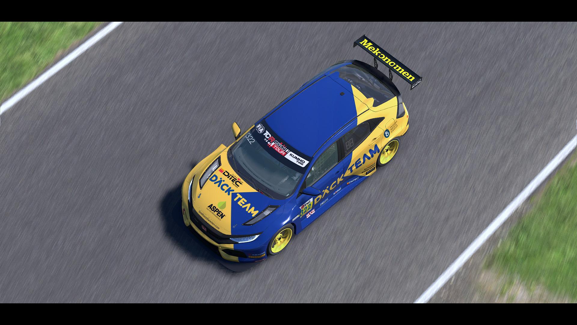 Preview of Honda Civic Type R TCR "Däckteam" by Joacim Th&ouml;rn