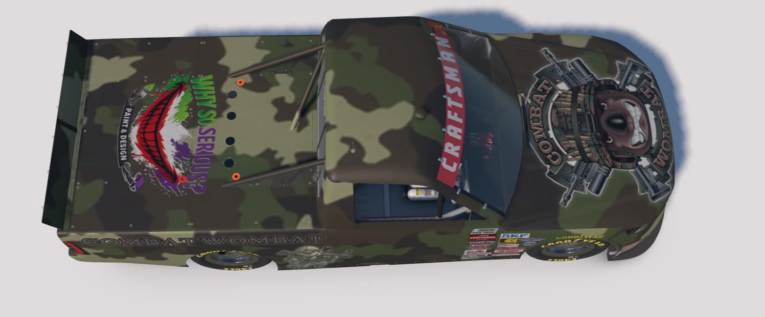 Preview of COMBAT WOMBAT DODGE RAM by Dave S.