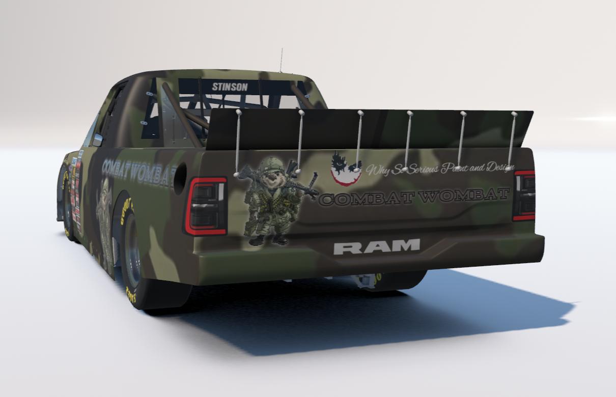 Preview of COMBAT WOMBAT DODGE RAM by Dave S.