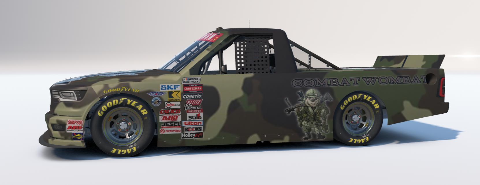 Preview of COMBAT WOMBAT DODGE RAM by Dave S.