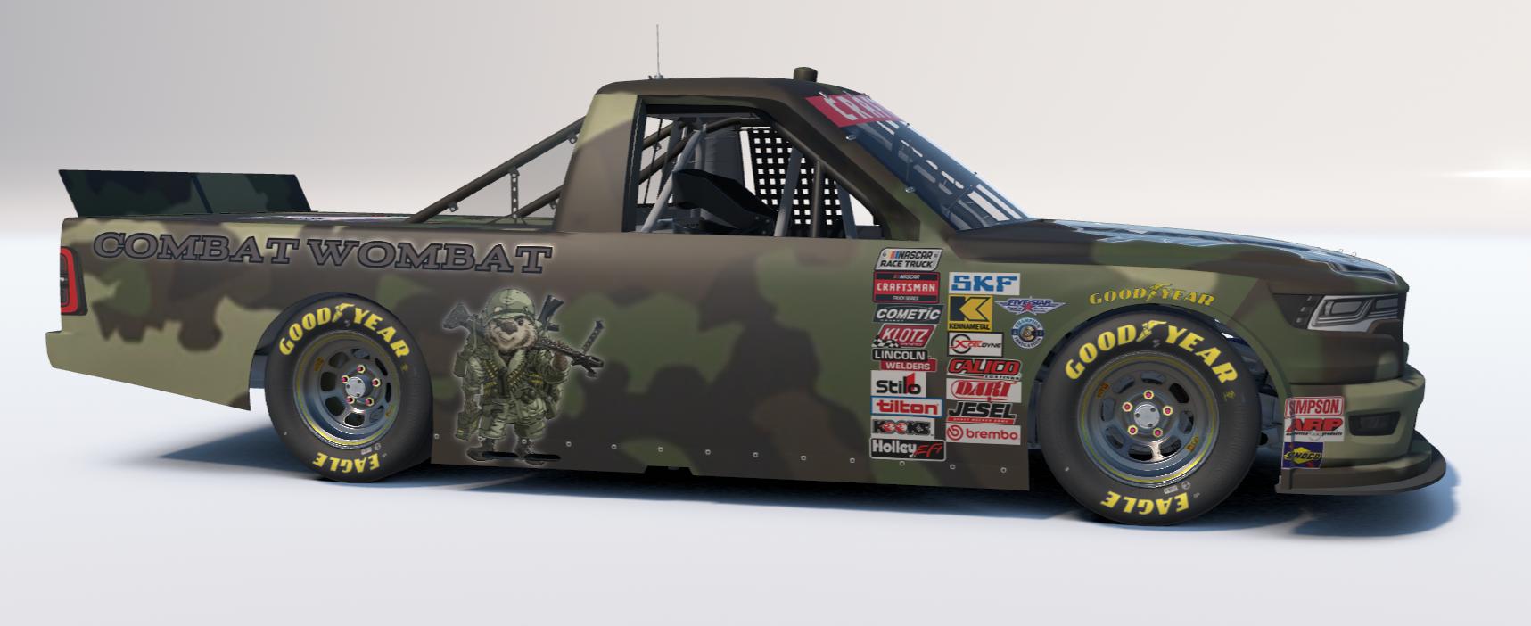 Preview of COMBAT WOMBAT DODGE RAM by Dave S.