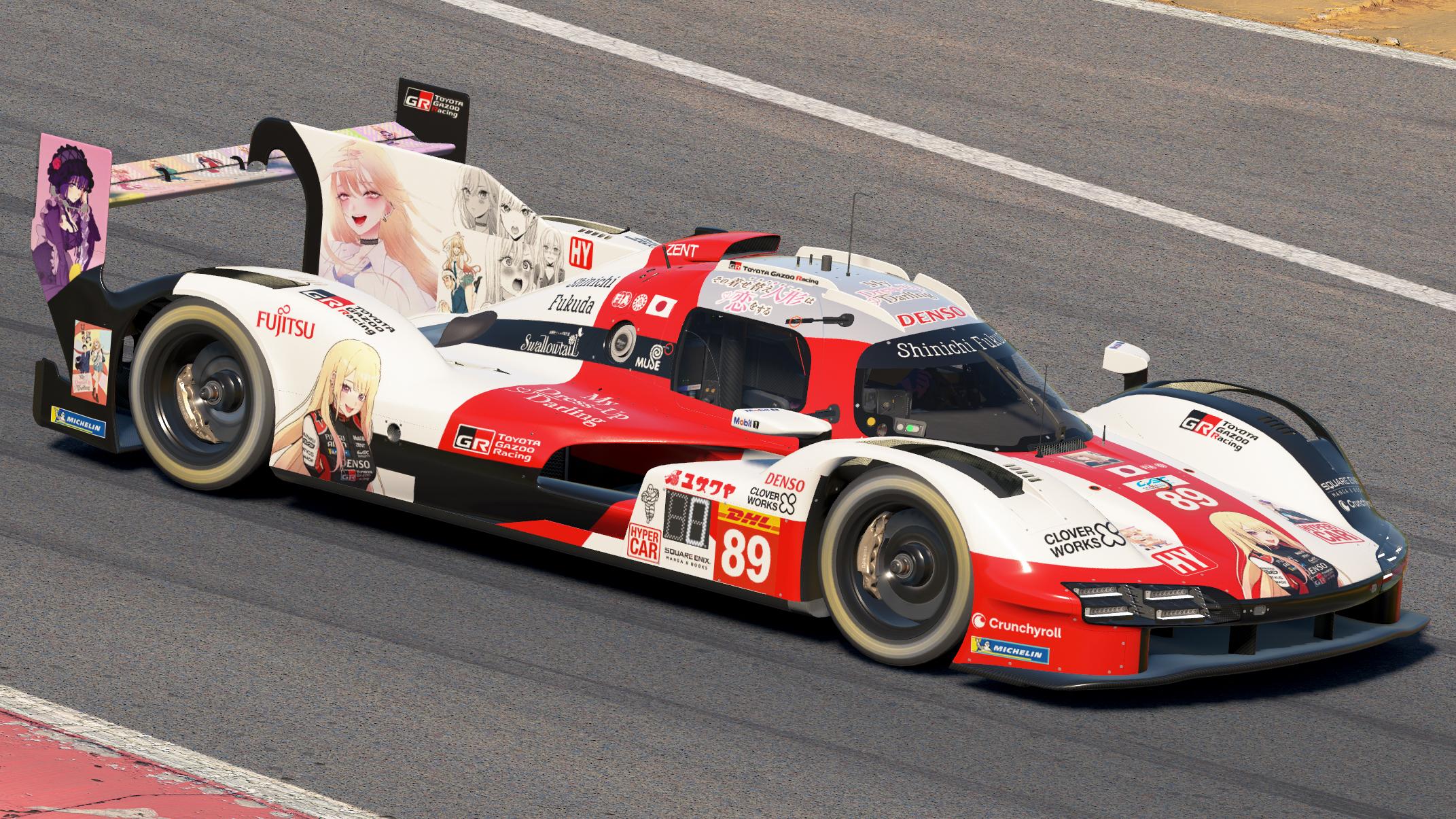 Preview of Marin Kitagawa GR Porsche 963 GTP by Jasper De Jong