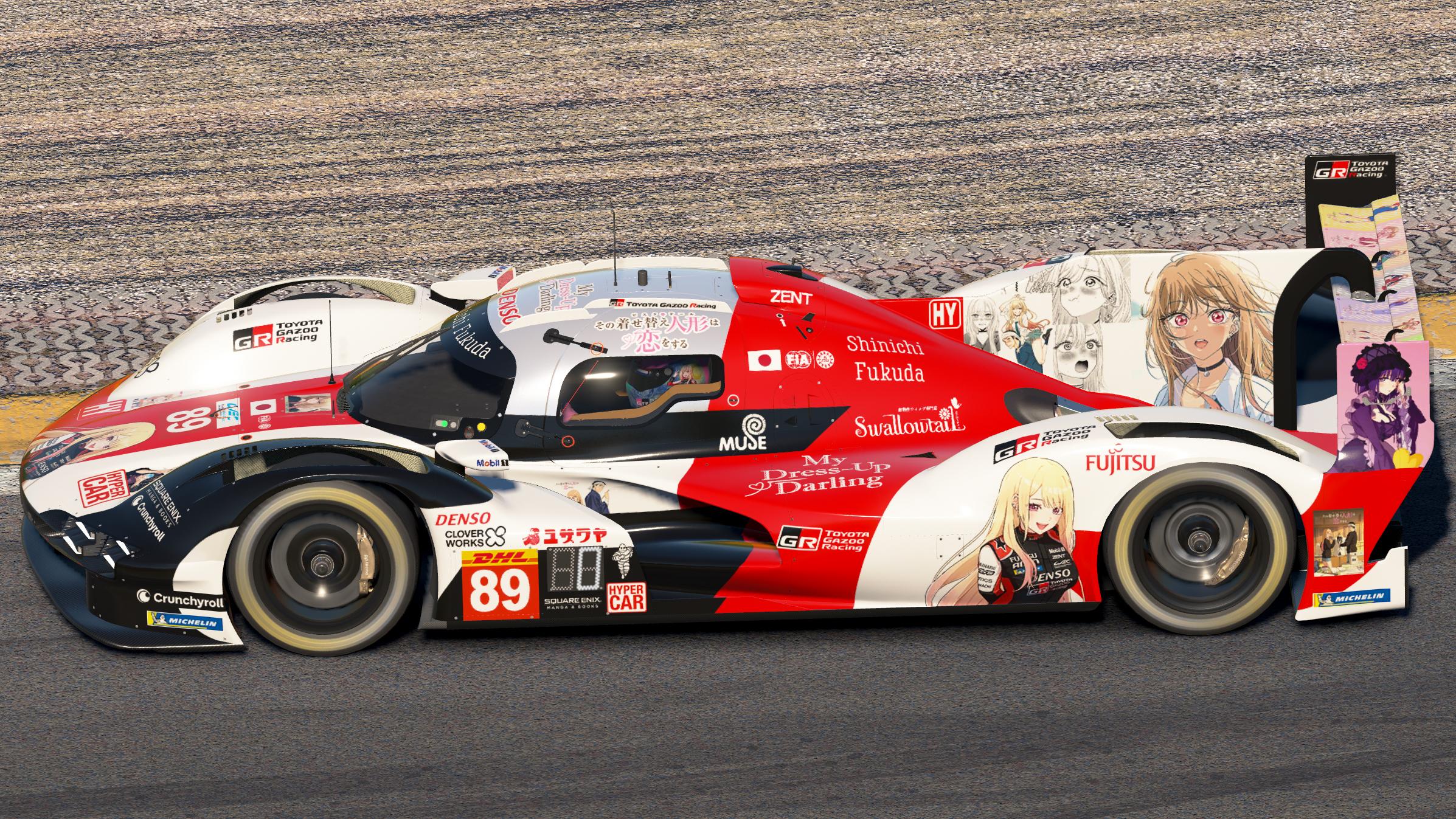 Preview of Marin Kitagawa GR Porsche 963 GTP by Jasper De Jong